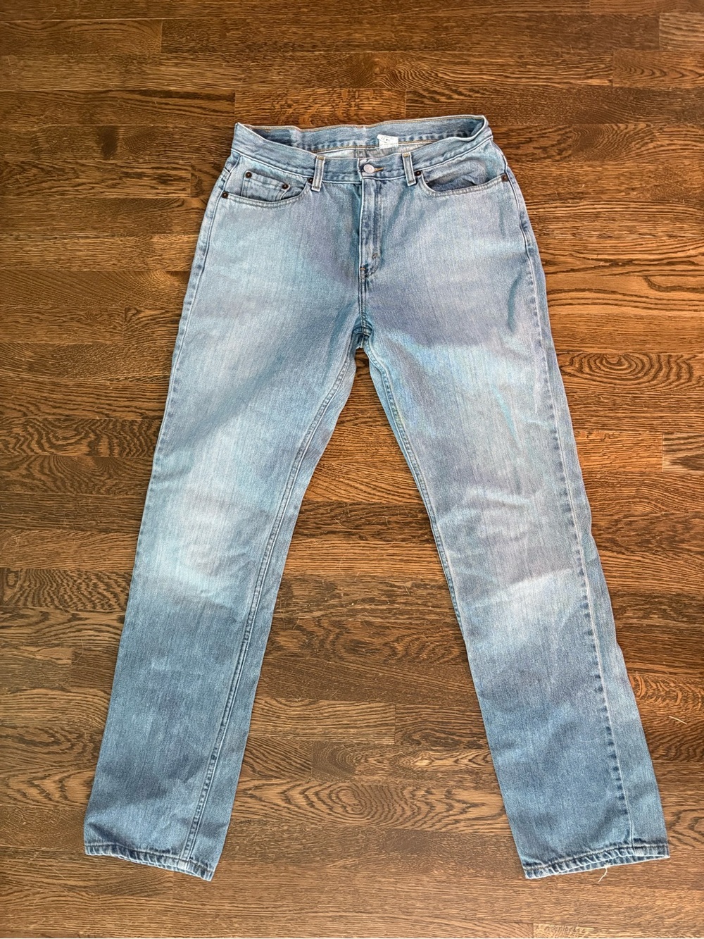 Y2K Levi’s 505 Low Rise Straight Leg Jeans — Light Wash 🦋